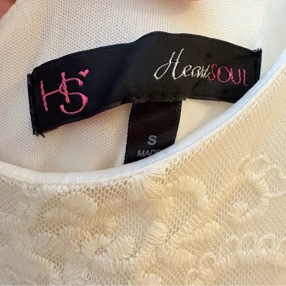 HeartSoul Cream Midi Dress - Picture 5 of 5